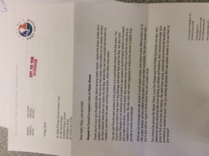 Mayor Letter