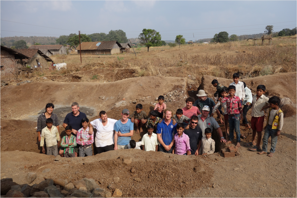 India - Group on site