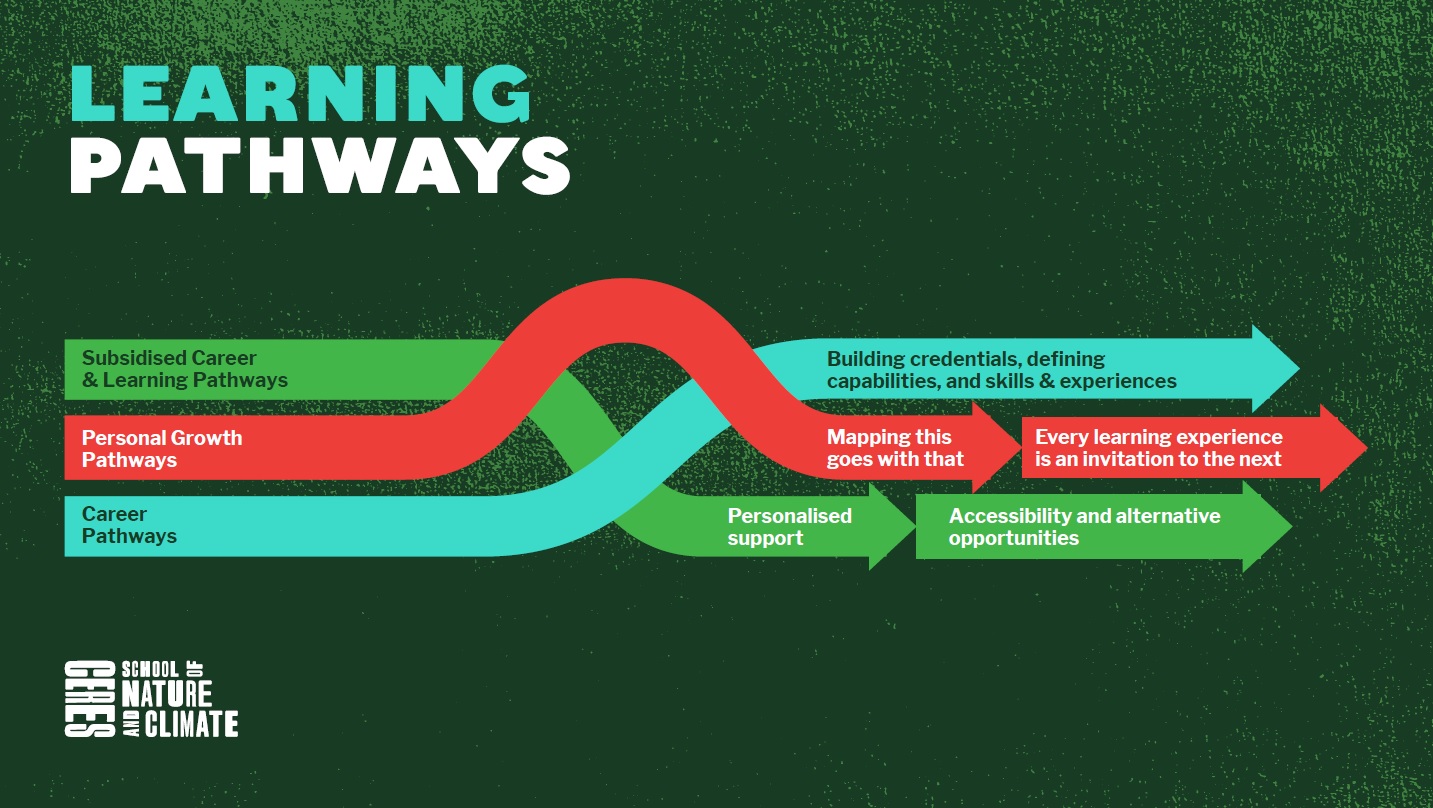 diagram of learning pathways