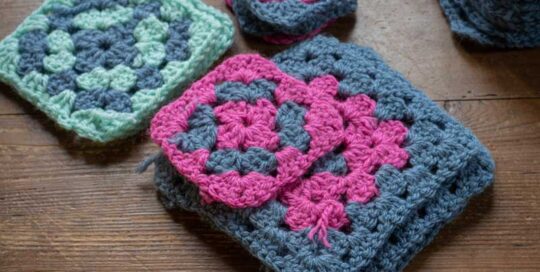 Crochet granny square
