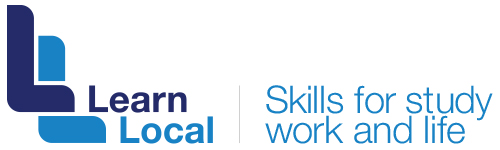 Logo: Learn Local – Skills for study work and life