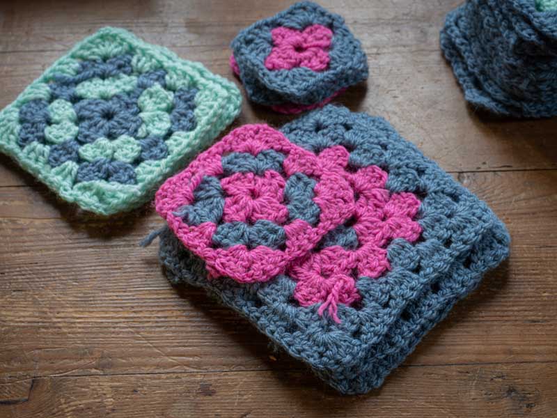 Crochet, Granny square, beginners, crocheting
